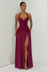 Almira Maxi Dress - Mulberry